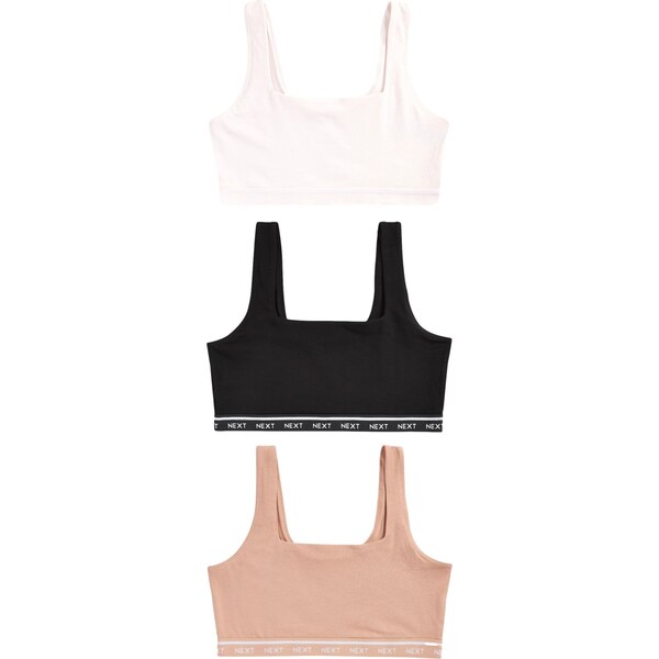 Next Podprsenka telová / čierna / biela 62225203