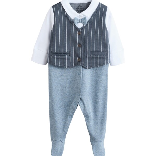 Next Set námornícka modrá / tyrkysová / biela 62002273