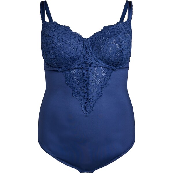 Devoted by Zizzi Body Leonora modrá 62315998
