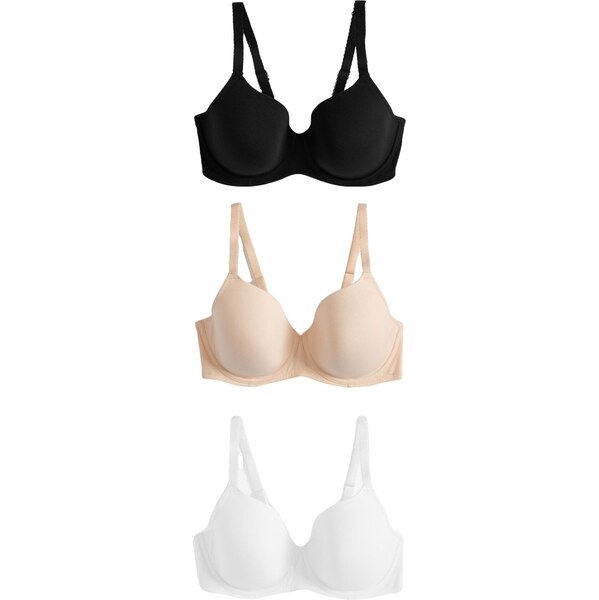 Next Podprsenka béžová / čierna / biela 62225452