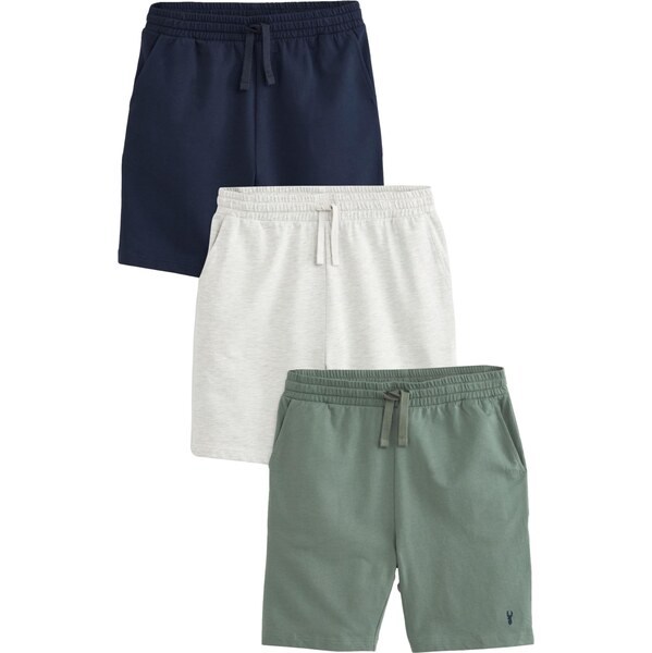 Next Nohavice námornícka modrá / sivá melírovaná / zelená 62111288