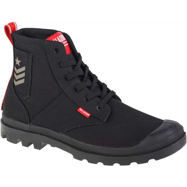 Unisex členková obuv Pampa Hi Army 78583-008-M Black - Palladium 61998649