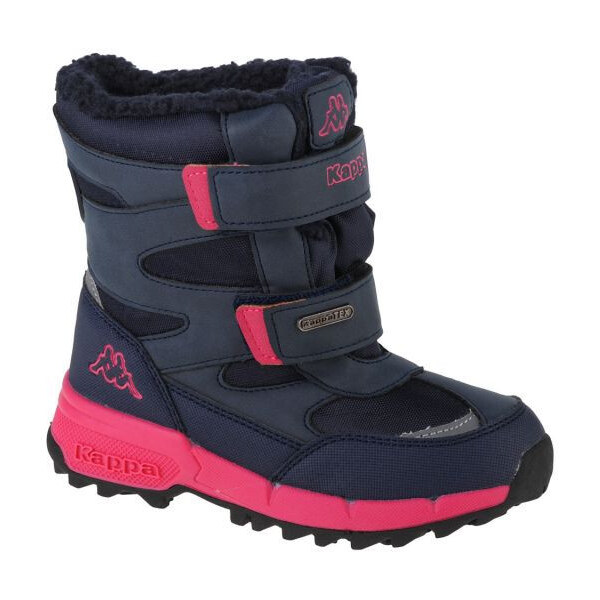 Detská zimná členková obuv Jr 260903K 6722 Dark Blue with Pink - Kappa 61998658