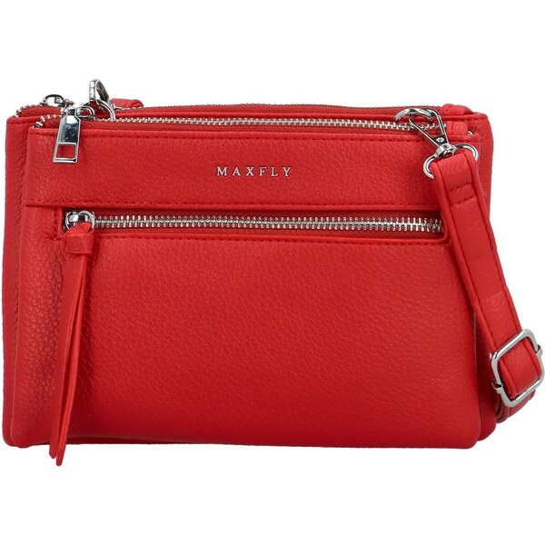 Dámska crossbody kabelka červená - MaxFly Fidelia červená 62010974