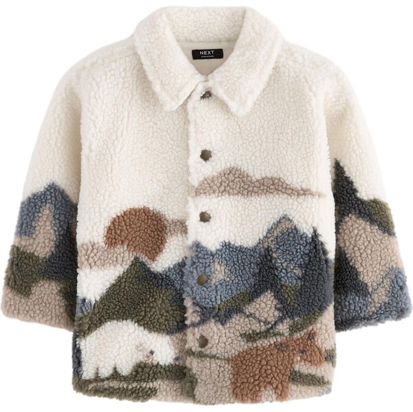 Next Prechodná bunda zmiešané farby / biela 62001868