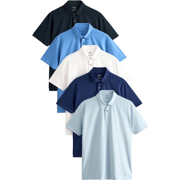 Next Tričko námornícka modrá / azúrová / svetlomodrá / tmavomodrá / 62111342