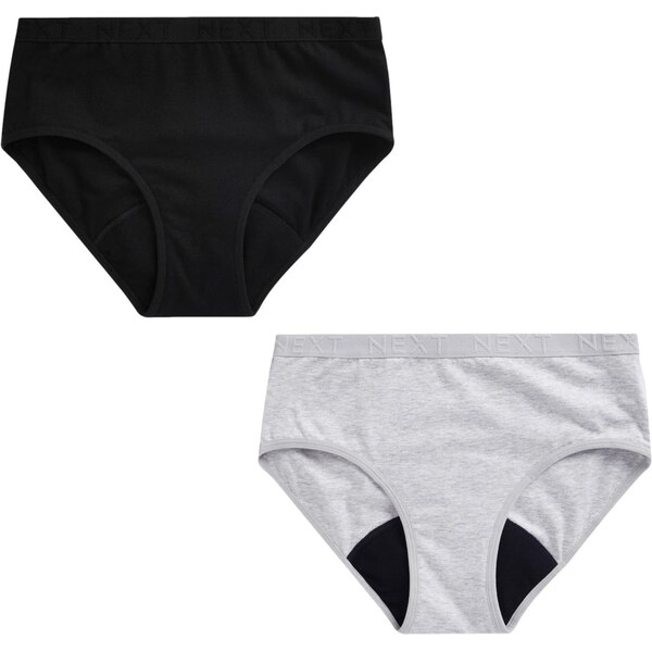 Next Nohavičky Period svetlosivá / čierna 62002375