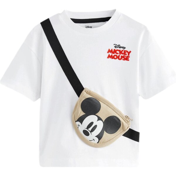 Next Tričko Mickey Mouse béžová / červená / čierna / biela 62073936