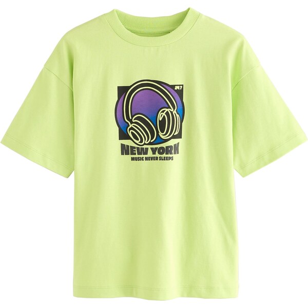 Next Tričko modrá / zelená / fialová / čierna 62074187