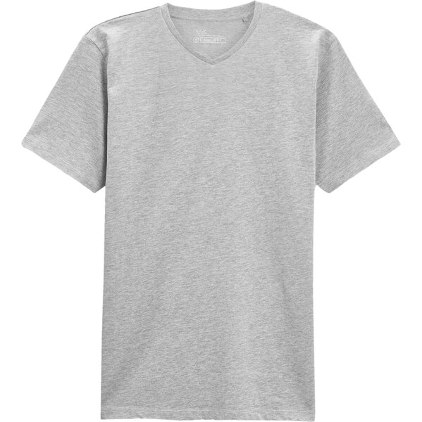 Next Tričko Essential sivá melírovaná 62074236