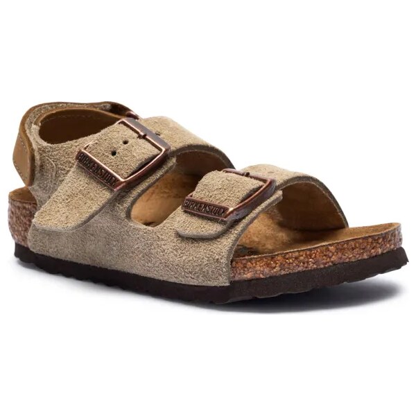 Birkenstock Kožené sandále Milano Kids LEVE | narrow fit 62984993