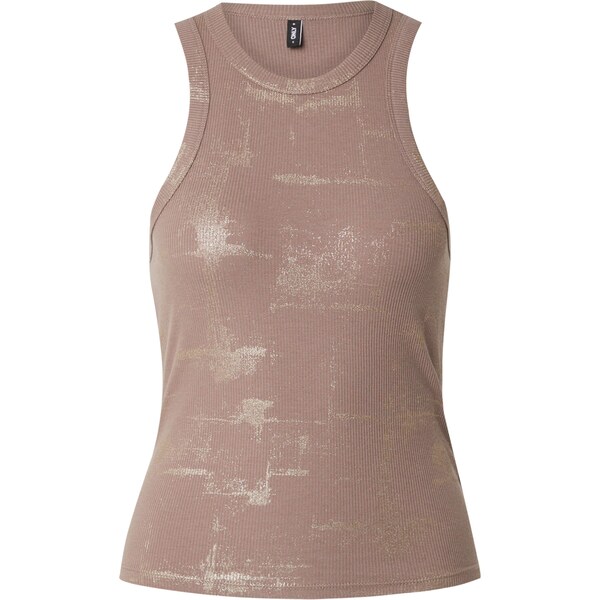 ONLY Top ONLISLA hnedá / zlatá 63154785