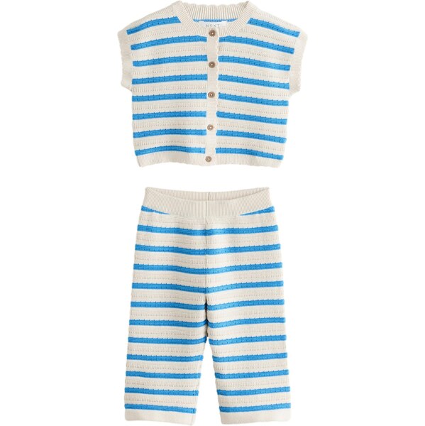 Next Set azúrová / biela 62111316