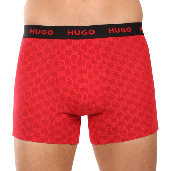 3PACK pánske boxerky HUGO viacfarebné (50532559 966) 62012417