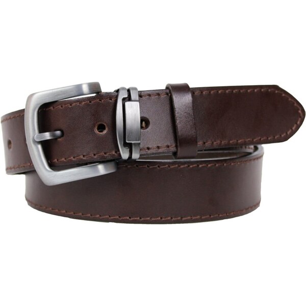 Penny Belts Pánsky kožený opasok 209-1-40 hnedý 37585652