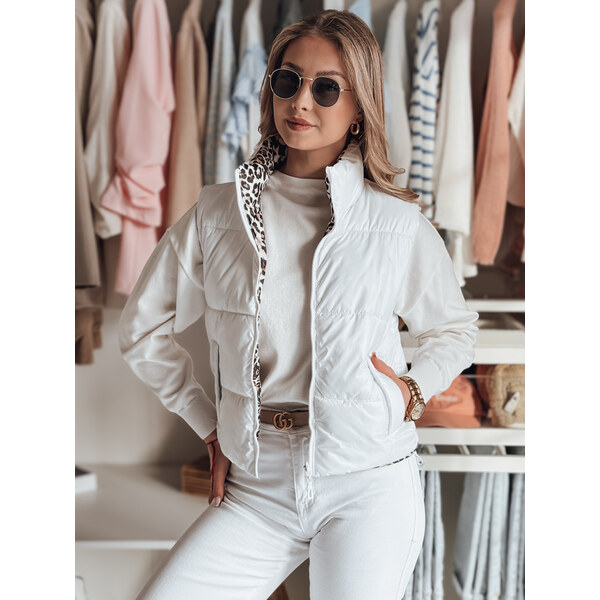 BASIC Biela dámska obojstranná vesta CHIPUFF TY4821 62022195