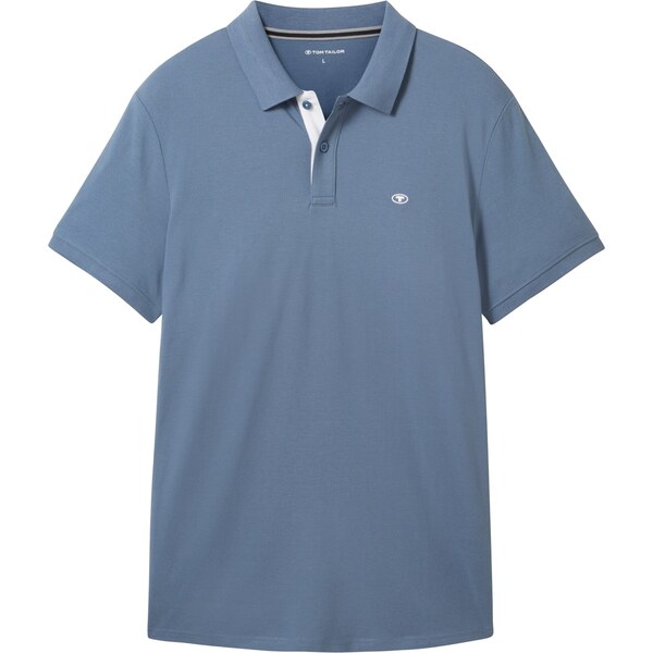 TOM TAILOR Tričko dymovo modrá / biela 62023908