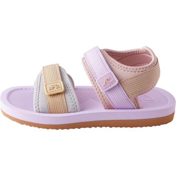 Next Sandále farba ťavej srsti / sivá / pastelovo fialová 65874708