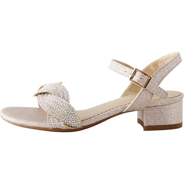 Next Sandále svetlomodrá / zlatá / svetlofialová / perlovo biela 62111314