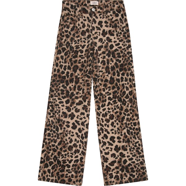 ONLY GIRLS Nohavice KOGGianna-Madison hnedá / tmavošedá / čierna 62025574