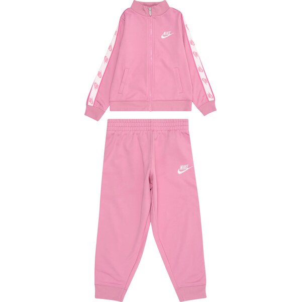 Nike Sportswear Joggingová súprava tmavoružová / biela 62025675