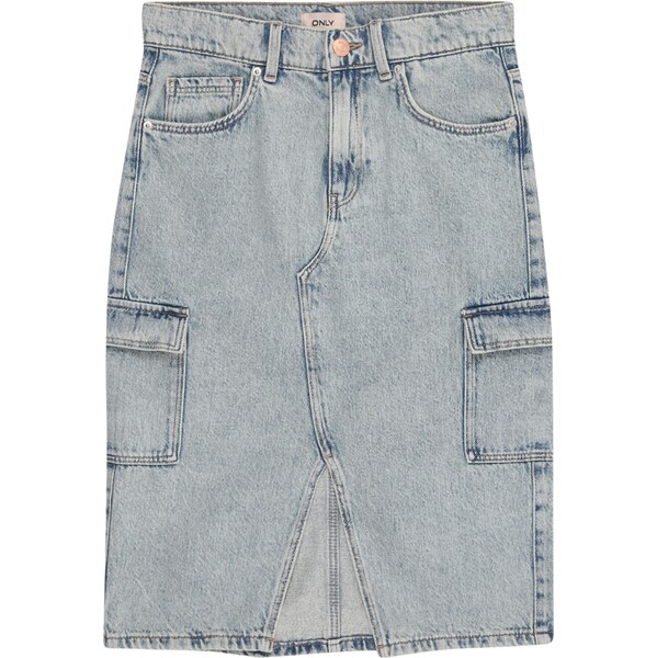 ONLY GIRLS Sukňa KOGPosey modrá denim 62025431
