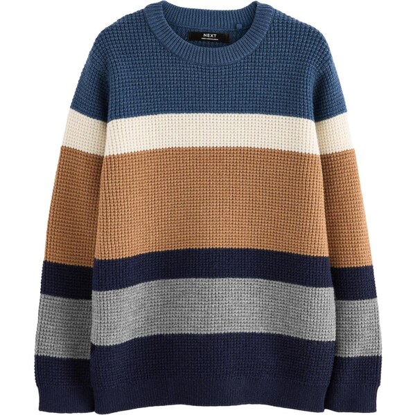 Next Sveter béžová / modrá / hnedá / sivá 62250076