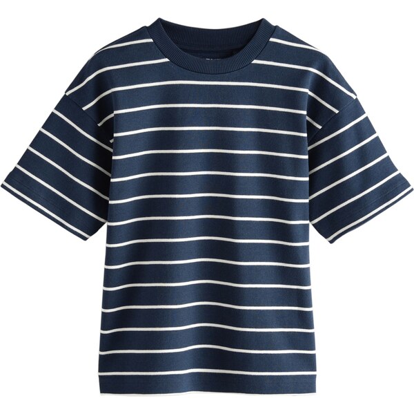 Next Tričko námornícka modrá / biela 62074019