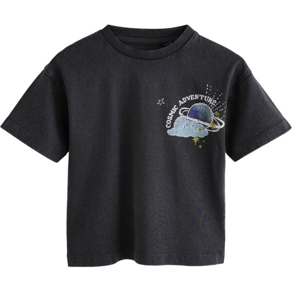 Next Tričko modrá / svetlomodrá / čierna / biela 62074127