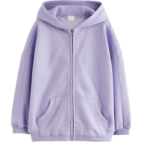 Next Tepláková bunda fialová 62563550