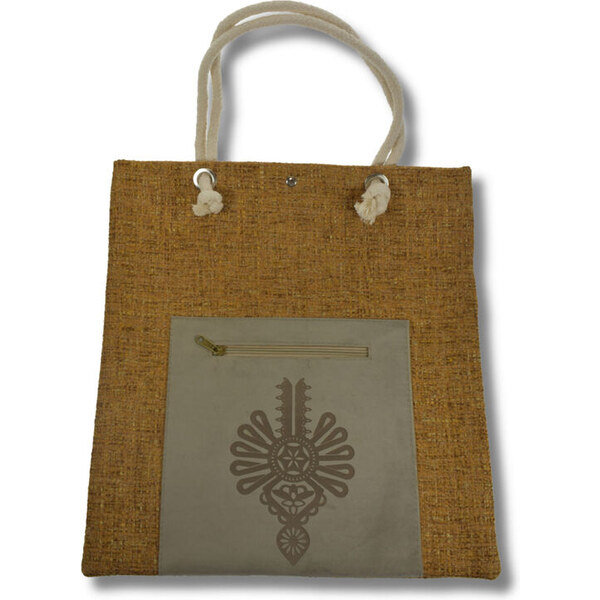 JOHN-C Dámska praktická svetlohnedá taška LOREN 62030808