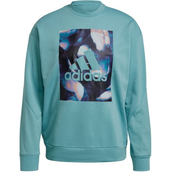 Pánska mikina uforu W GS3893 tyrkysová - Adidas 62032272