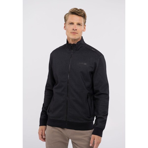 Pánska mikina B-Montero Black with Dots - Volcano 62032324