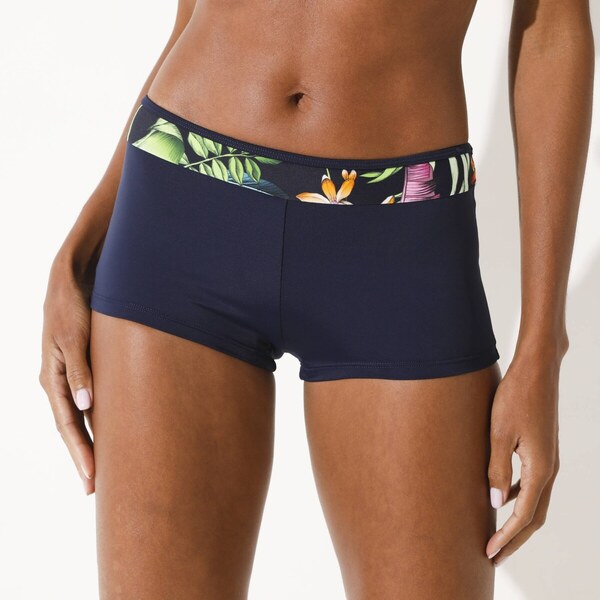 Plavkové boxerky Banna s potlačou nám. modrá/viacefarebná 038 62039213