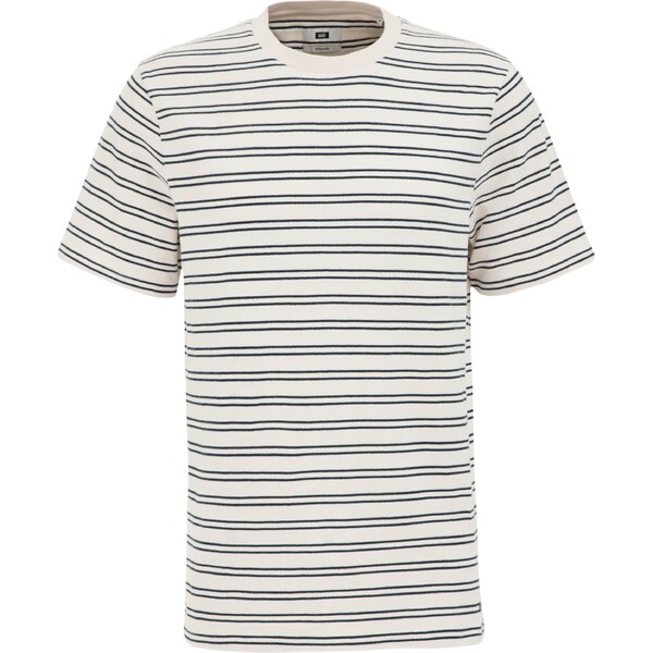 WE Fashion Tričko sivá / šedobiela 62091324