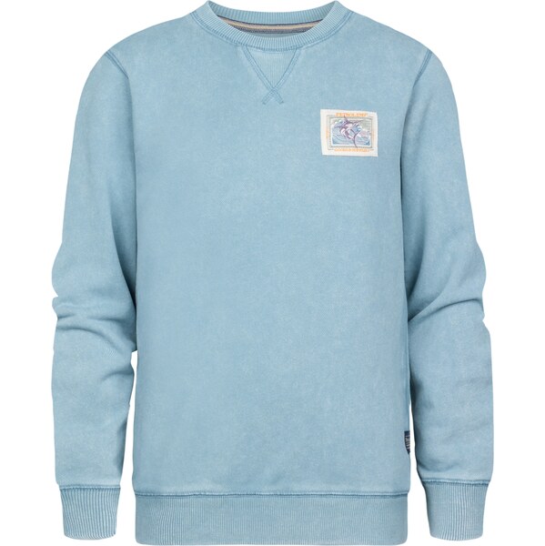 Petrol Industries Mikina Bahama svetlomodrá / biela 62044740