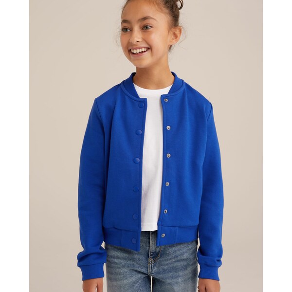 WE Fashion Prechodná bunda kobaltovomodrá 63153862