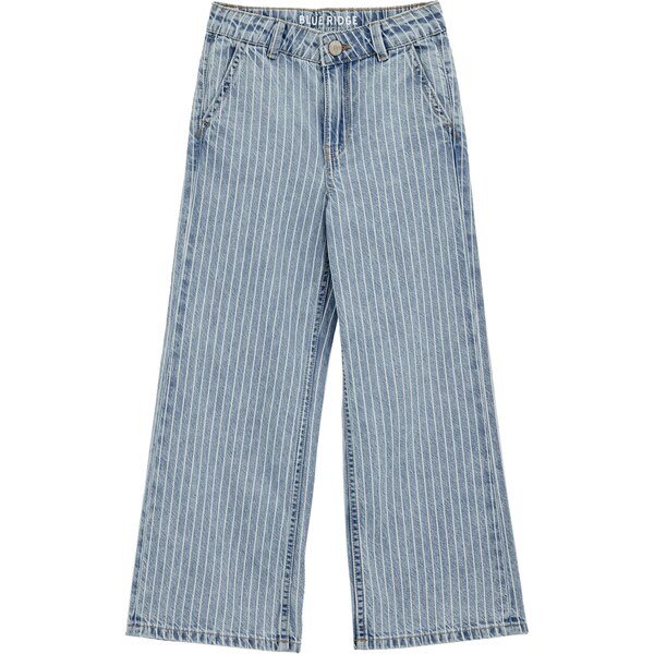 WE Fashion Džínsy modrá denim / biela 62044817