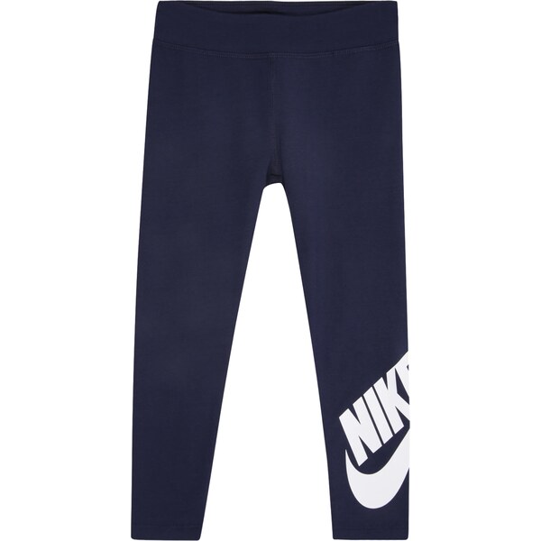 Nike Sportswear Legíny Club námornícka modrá / biela 62045124