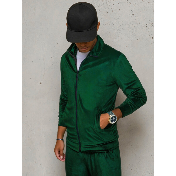 Pánska tepláková mikina Farba sivá DSTREET BX5535 65669047