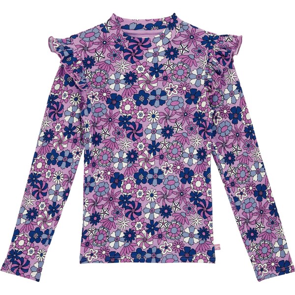 WE Fashion Tričko modrá / fialová / svetlofialová / biela 62240199