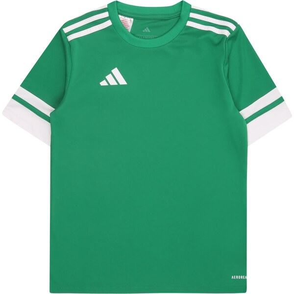 ADIDAS PERFORMANCE Funkčné tričko SQUA25 zelená / biela 62045153