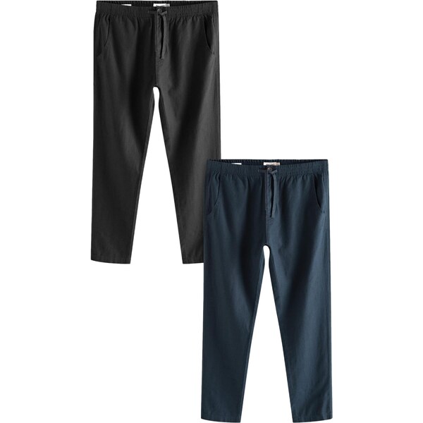 Next Chino nohavice námornícka modrá / čierna 62115562