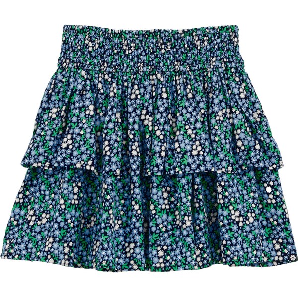 WE Fashion Sukňa modrá / zelená / biela 62044607