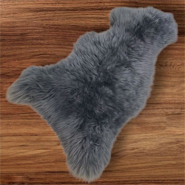 JOHN-C Luxusná sivá ovčia kožušina 125x60cm 62049571