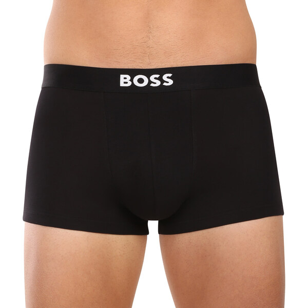 3PACK pánske boxerky BOSS čierné (50544263 001) 62050307