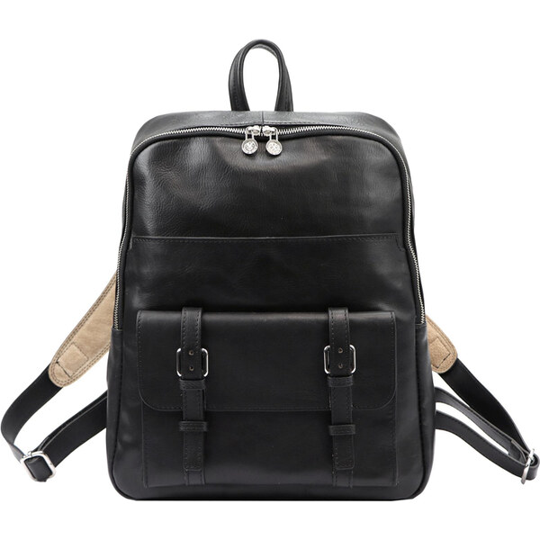 Dámsky kožený batoh Florence čierna (KZ50140) 16l 62178669