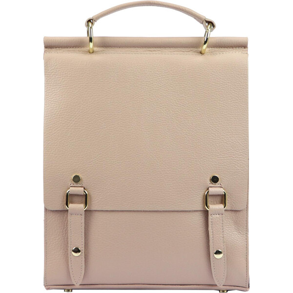 Dámsky kožený batoh Luka ružový (KZ41370) 8l 62178713