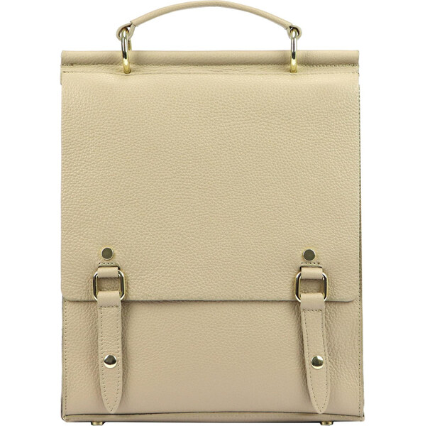 Dámsky kožený batoh Luka béžový (KZ40621) 8l 62178715