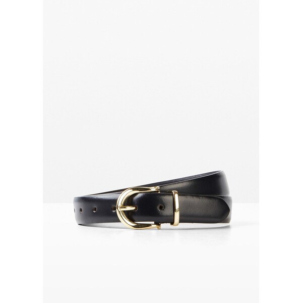 bonprix Kožený opasok, farba čierna 62055910